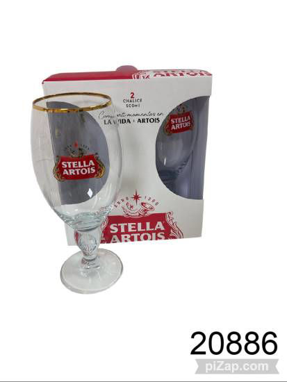 Imagen de COPA STELLA ARTOIS PACK X2 500ML 5.26